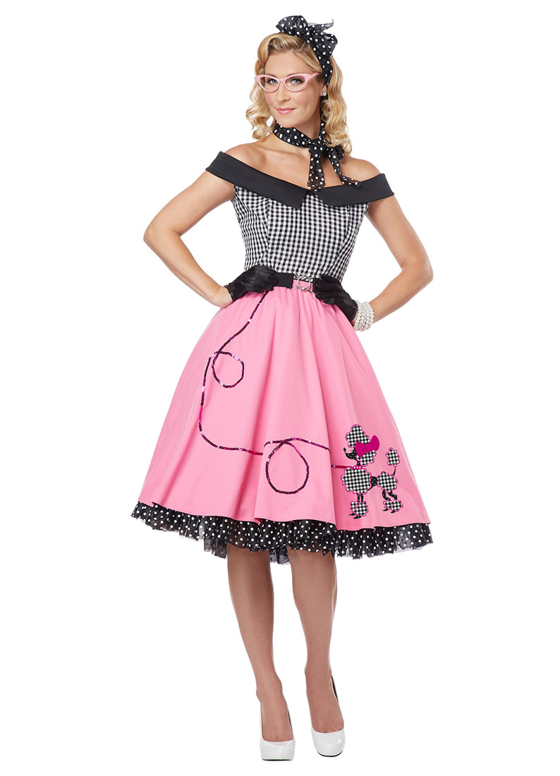 party city 50's costumes